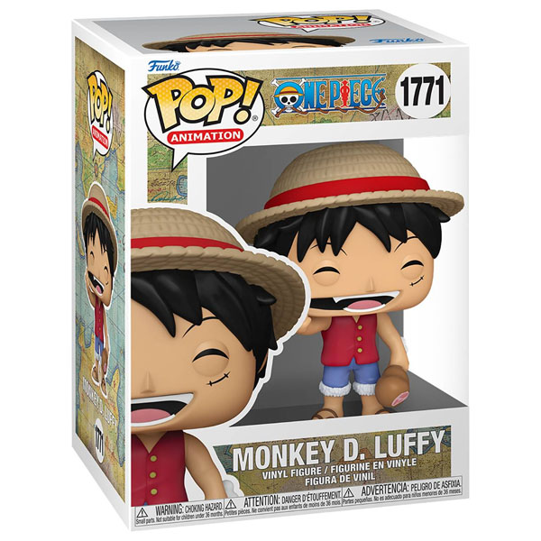 Funko POP #1771 One Piece Monkey D. Luffy with Meat Figure